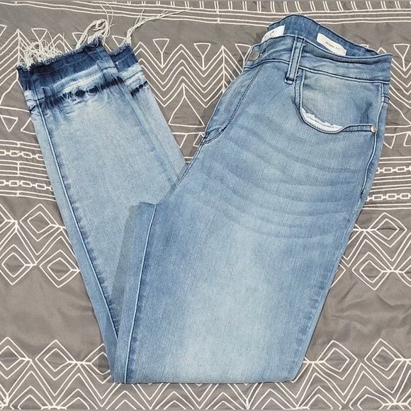 Judy Blue Denim - Judy Blue Released Hem Skinny Jeans Size 9/29